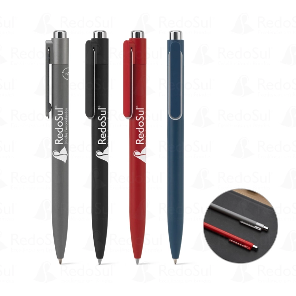 Caneta Esferográfica em Alumínio Personalizada